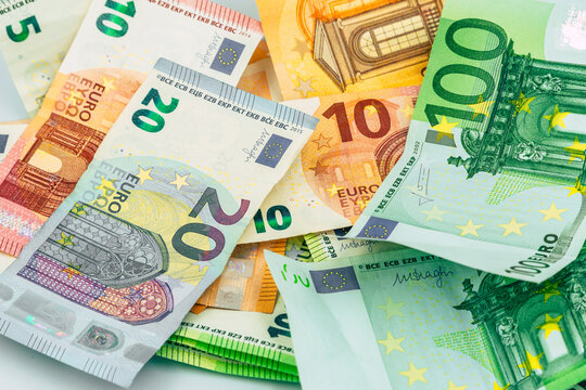 a  buch of euro bills