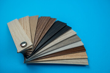 sample of furniture material for interior design or decoration.