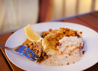 restaurant entree