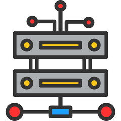 Data Infrastructure Icon