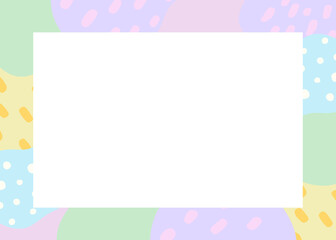 手書き　フレーム　イラスト