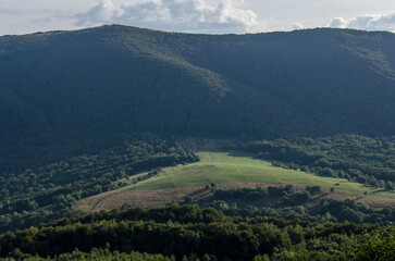 Panorama z połoniny Caryńskiej 