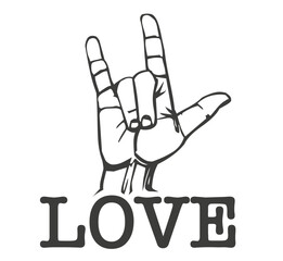 Love in Sign Language