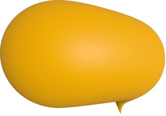 yellow speech bubble