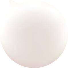 3D speech bubble icon