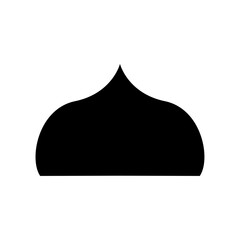 Mosque dome silhouette