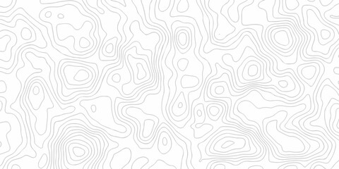 White paper texture abstract pattern with lines topographic map background. Line topography map contour background, geographic grid. Abstract vector illustration.	
