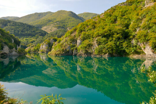 Gole del Saggitario. Abruzzo, Italy