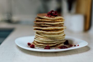 stack of pancakes