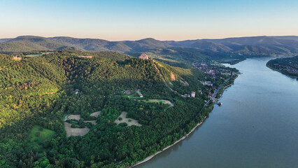 view from the top of the mountain