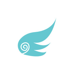 wing icon ilustration vector