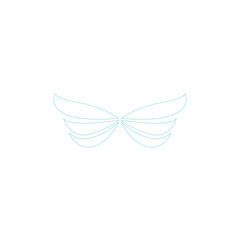 wing icon ilustration vector