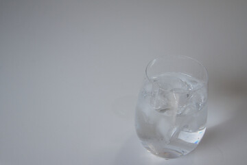 水が入ったグラス