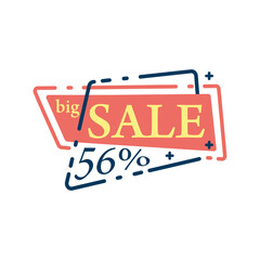 PNG big sale icon and discount transparent photo