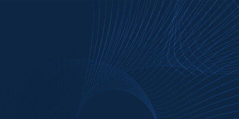 Fototapeta premium Blue background with lines