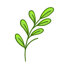 Leaves Simple Element