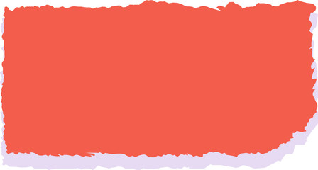 ripped paper element