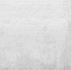 Background with an old white brick wall. Interior in loft style. Vector graphics