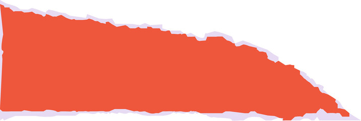 ripped paper element