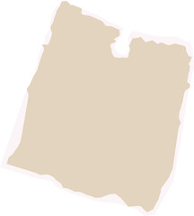 ripped paper element