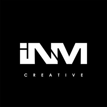 INM Letter Initial Logo Design Template Vector Illustration