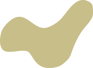 Abstract Organic Shape Vector Illustration