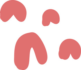 Abstract Organic Shape Vector Illustration