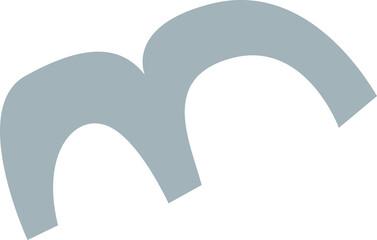 Abstract Organic Shape Vector Illustration