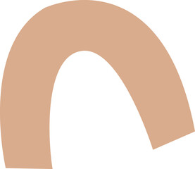 Abstract Organic Shape Vector Illustration