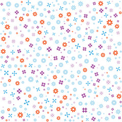 Beautiful and colorful vector pattern. Seamless vector pattern. Textile and fabric pattern. Simple and Stylish pattern. Modern Tiles pattern design. 