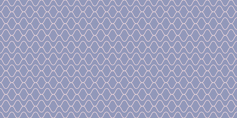 Fototapeta premium Mesh wavy and seamless, blue background. Editable design element for prints, decoration, textile, digital.