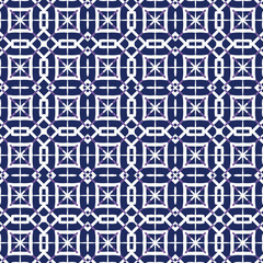 Geometric pattern. Seamless vector background. Ethnic graphic design.