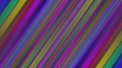abstract vibrant slanting lines background. gradient design wallpaper. graphic illustration with speedily style texture and geometric strips pattern 3D illustration (1)