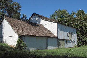 This old barn was built in the early part of the 20th century.
