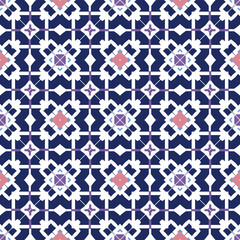 Geometric pattern. Seamless vector background. Ethnic graphic design.
