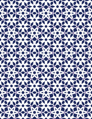 Geometric pattern. Seamless vector background. Ethnic graphic design.