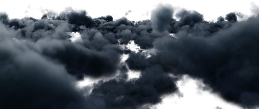 Image of dark grey ominous storm clouds