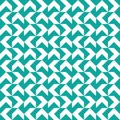 White arrow pattern on green background. Colorful modern backdrop design. Up and down, left and right direction pattern on green background.
