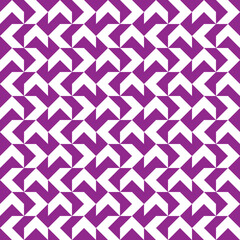 White arrow pattern on purple background. Colorful modern backdrop design. Up and down, left and right direction pattern on purple background.