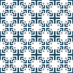 Geometric pattern. Seamless vector background. Ethnic graphic design.