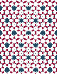 Geometric pattern. Seamless vector background. Ethnic graphic design.