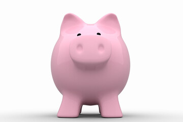 Image of a pink piggy bank