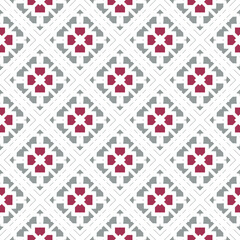 Geometric pattern. Seamless vector background. Ethnic graphic design.