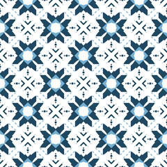 Geometric pattern. Seamless vector background. Ethnic graphic design.