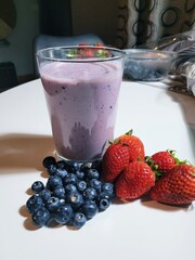 batido fruta