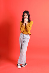 Fototapeta premium Colorful Asian Kid