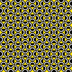 Colorful abstract half-circle pattern. Multicolor arc shape maze on white background. Circular shape backdrop. Rotation of watermelon pattern.