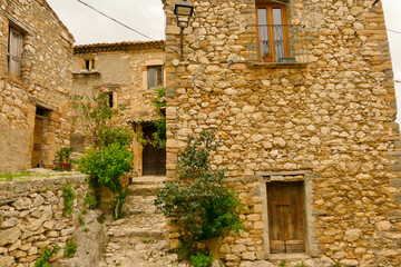 Fototapeta na wymiar borgo fantasma di Corvara. Abruzzo, Italy