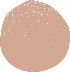 Doodle Shape Distressed Abstract Ornament