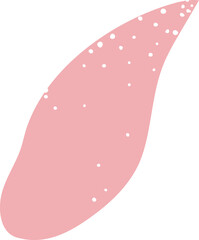 Doodle Shape Distressed Abstract Ornament